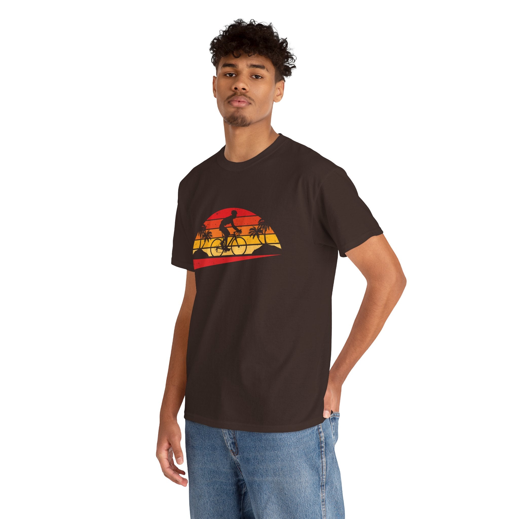 Cycling Sunset T-Shirt