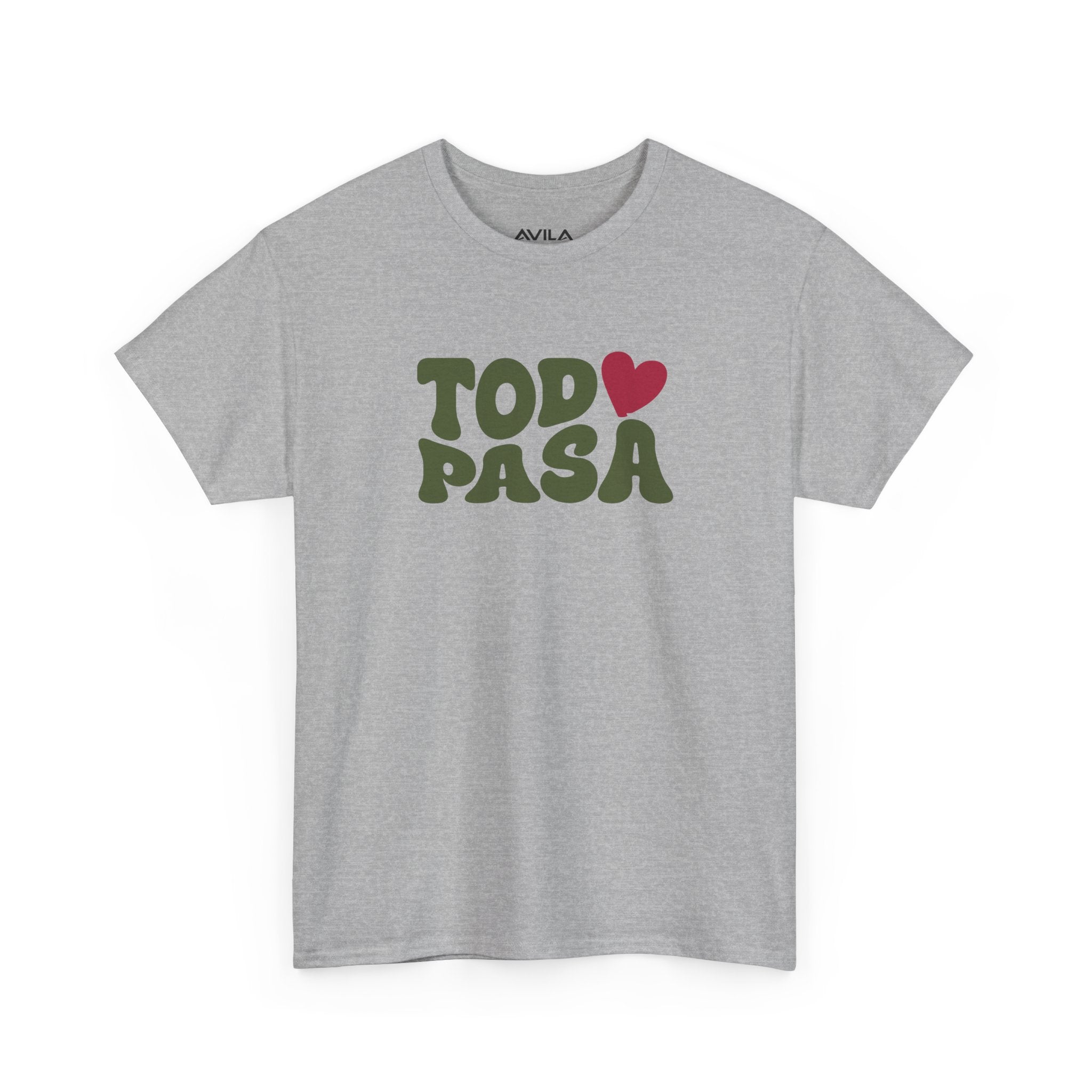 Todo Pasa Heart T‑Shirt Unisex
