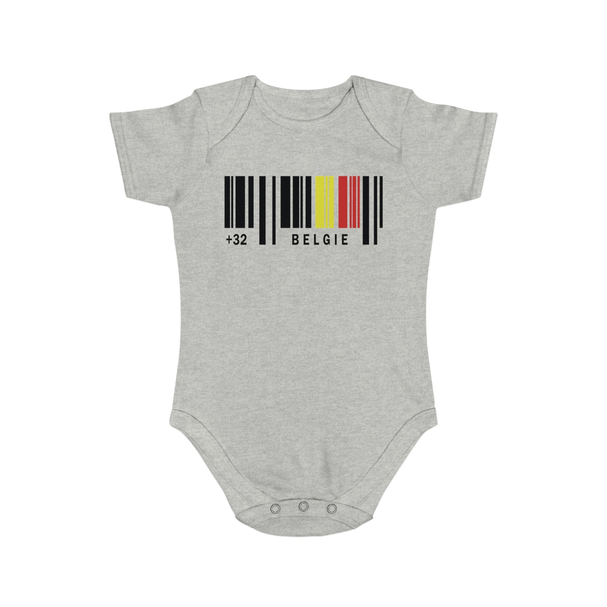 Belgium Barcode Baby Bodysuit