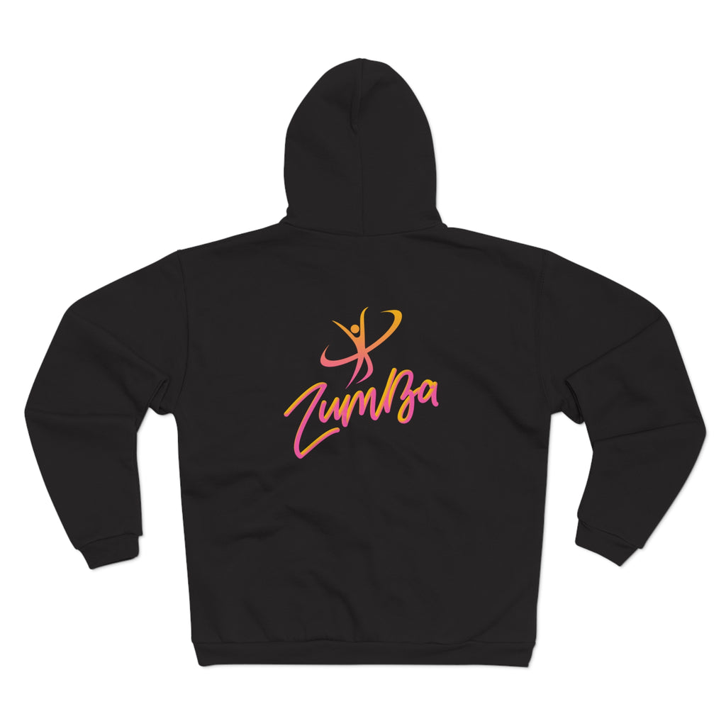 Zumba Zip Hoodie — Dance Fitness Hooded Jacket