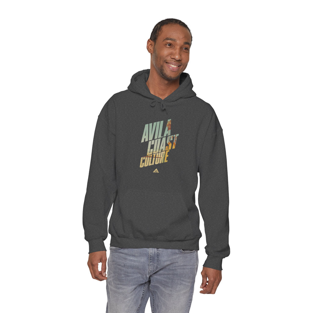 Coastal Surf Hoodie — Avila Coast Culture Graphic Pullover