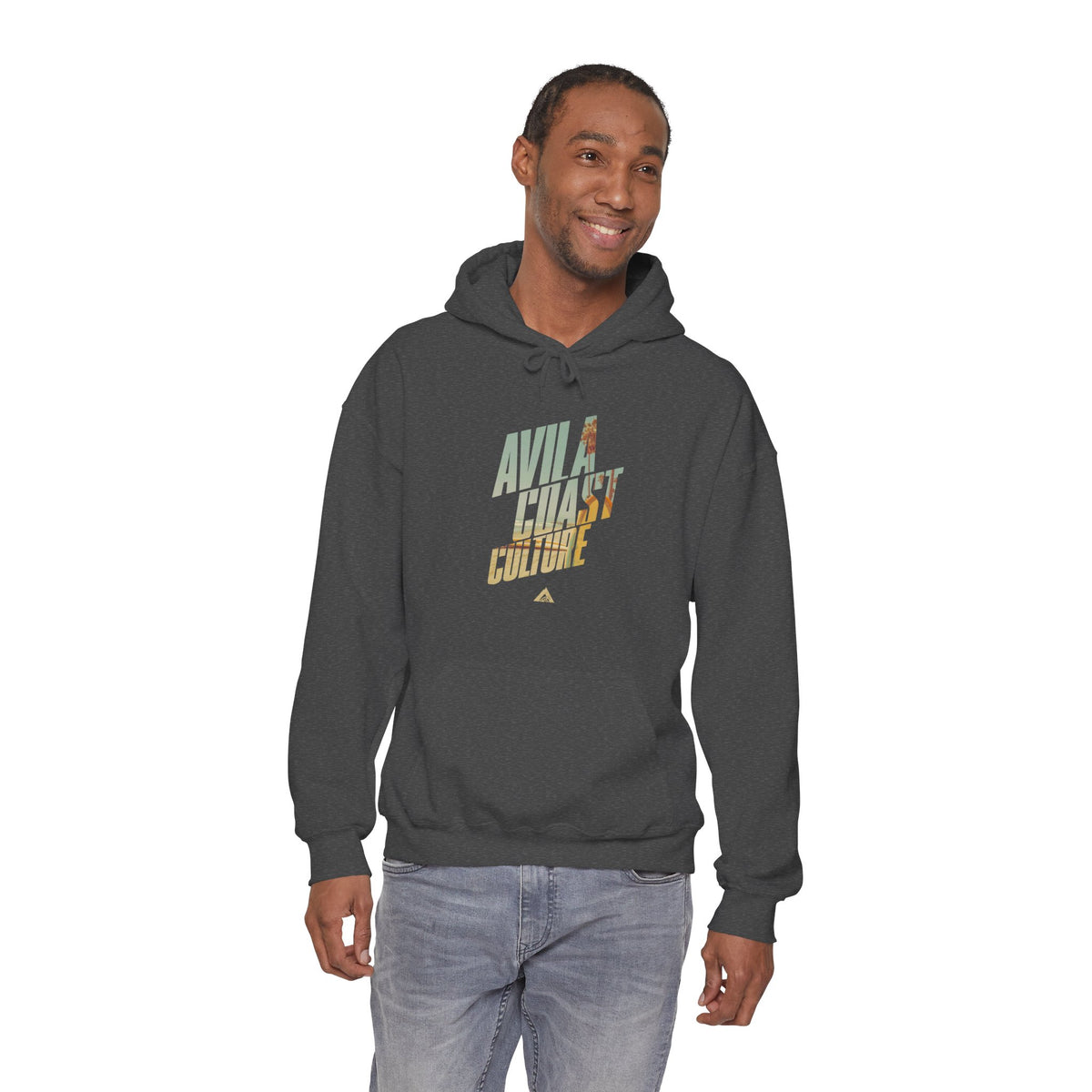 Coastal Surf Hoodie — Avila Coast Culture Graphic Pullover