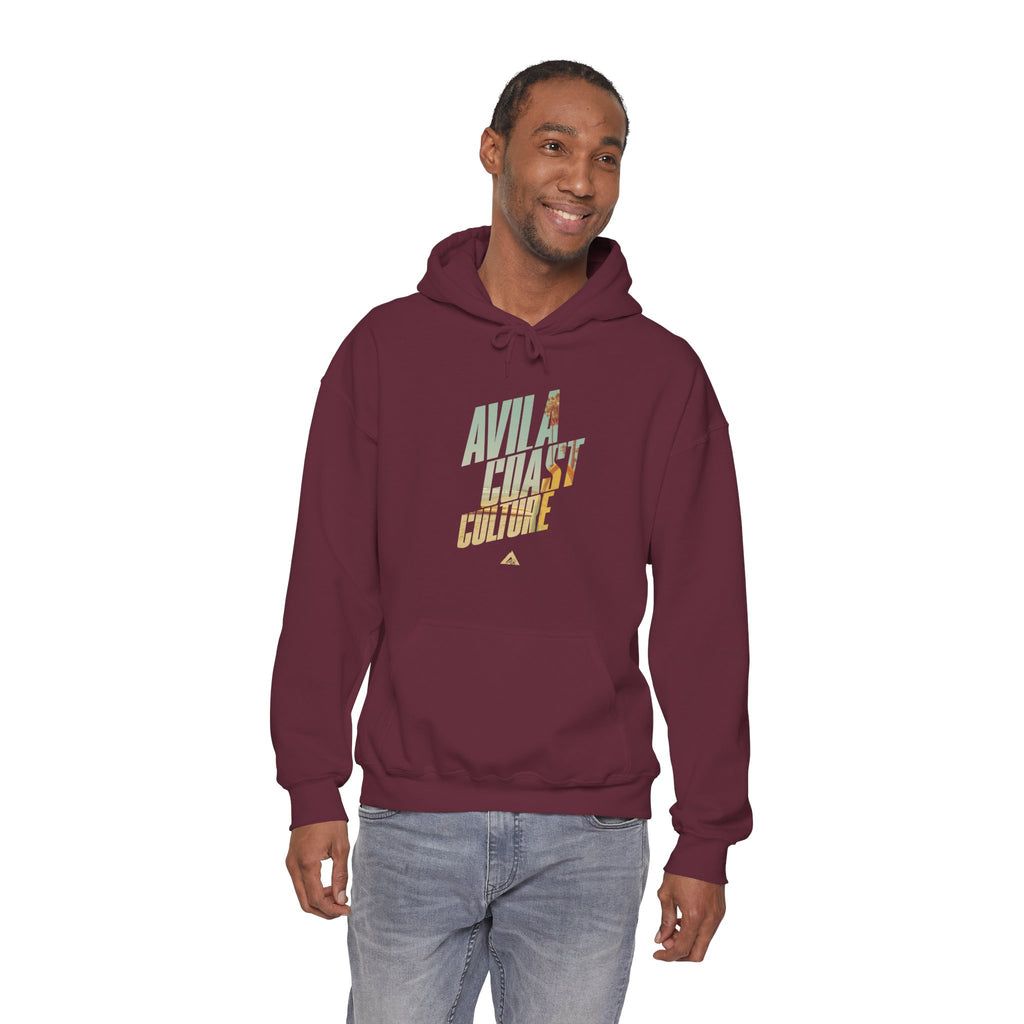Coastal Surf Hoodie — Avila Coast Culture Graphic Pullover